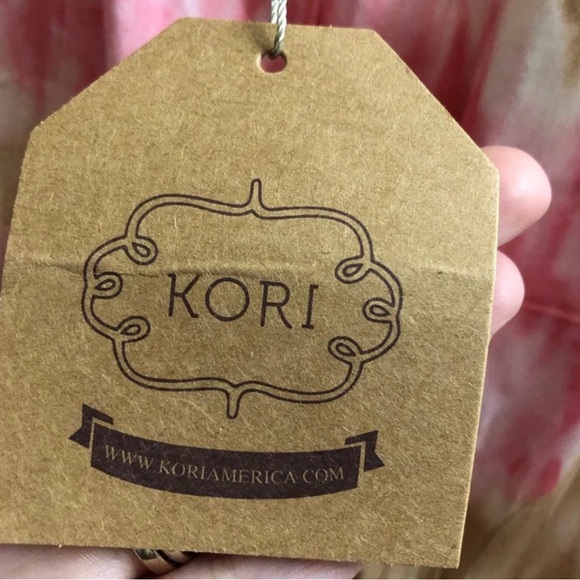 NWT Kori Brand Tie Dye Romper size large - Picture 2 of 6